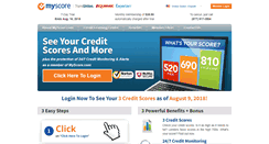 Desktop Screenshot of myscore.com