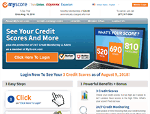 Tablet Screenshot of myscore.com